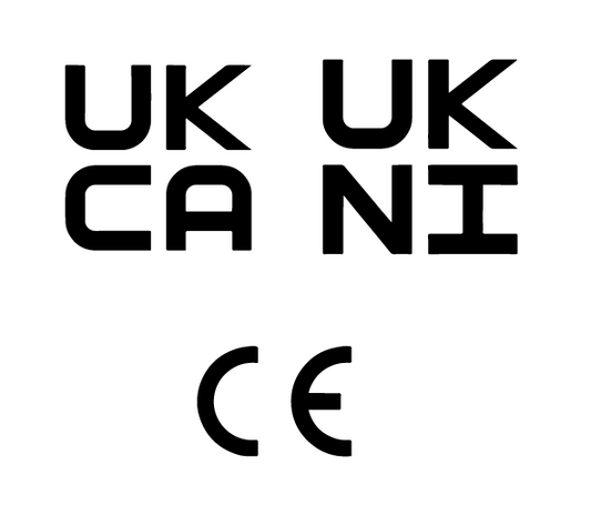 UKCA or CE mini stamp